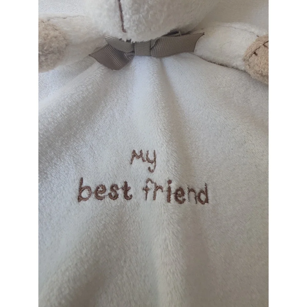 Carters My Best Friend Teddy Bear Lovey Blanket Baby Toy